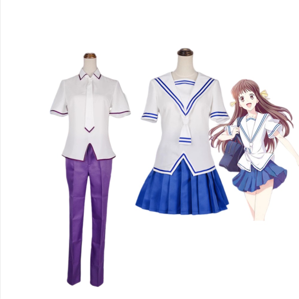 Cosplay Anime Yuki - Fruits Basket Tohru Honda Yuki Soma