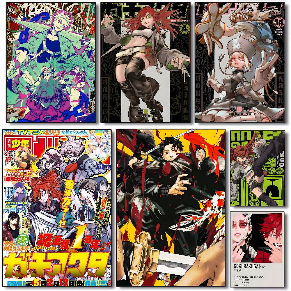 Black Clover Grimoire - Good Anime G-GACHIAKUTA Poster Art HD