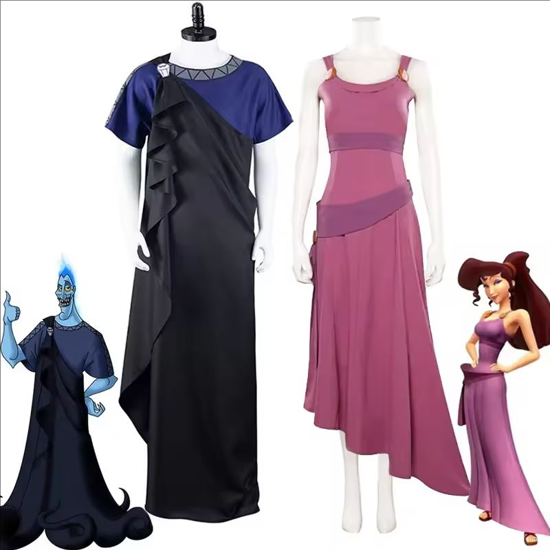 Anime Cosplay Women - Hercules Megara Hades Cosplay Costume Cartoon