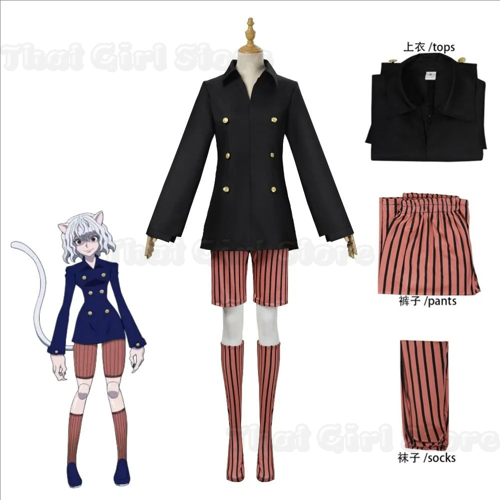Hunter X Hunter Uniform - Women's Anime Cat Suit Hunter X