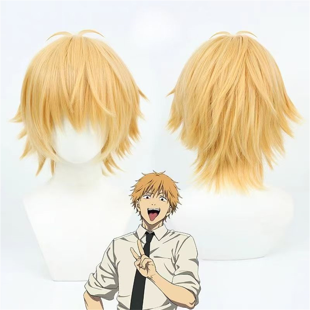 Chainsaw Man Cosplay - Cosplay Chainsaw Man Denji Wig Anime