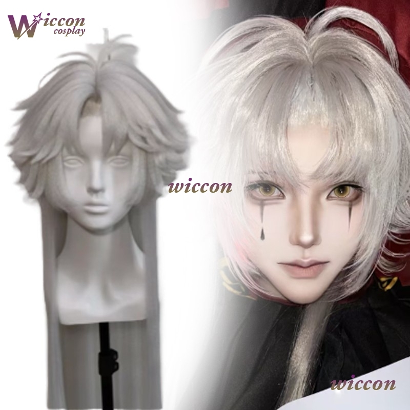 Cosplay Anime Black Hair - Youk The Freak Circus Pierrot Clown