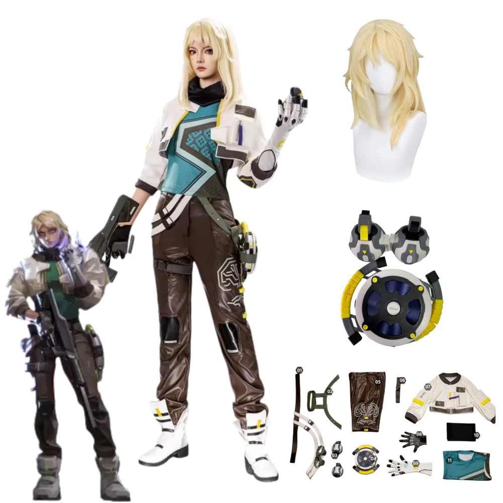 Anime Cosplay Women - Deadlock Cosplay Costume Props VALORANT Deadlock