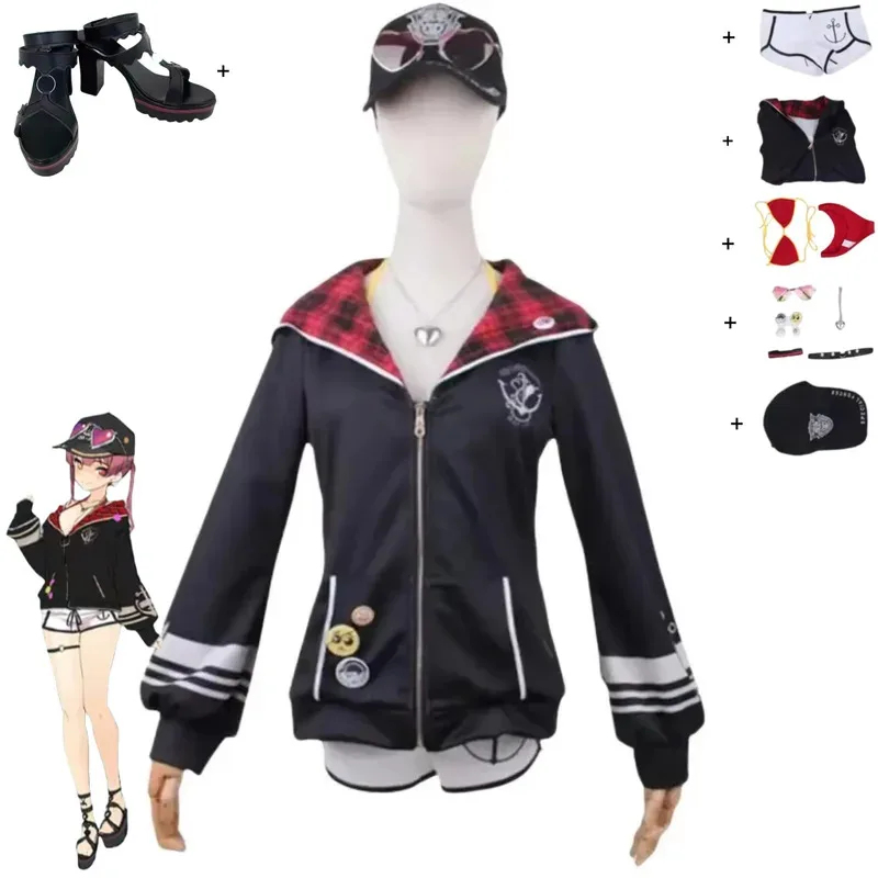 Anime Cosplay Youtuber - Anime Youtube Hololive Houshou Marine Cosplay