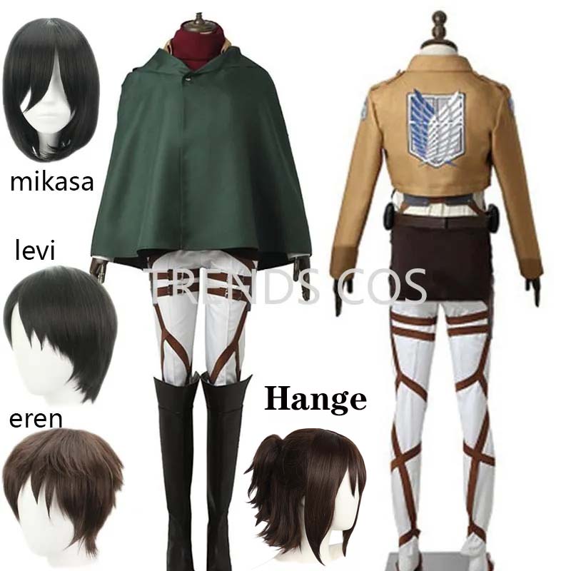 Cosplay Anime Yuki - Cosplay Anime Levi Ackerman Mikasa Ackerman