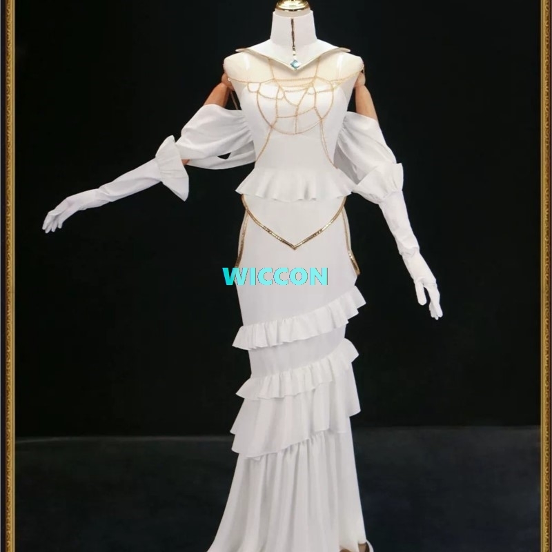 Anime Cosplay Albedo - IN STOCK Albedo Costume Wig Women