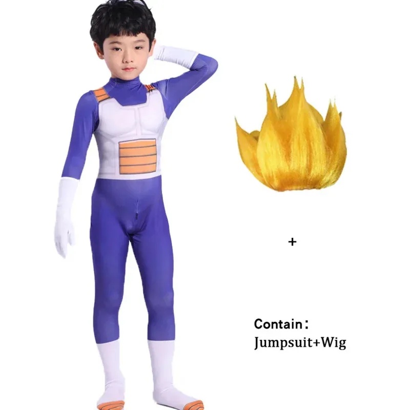 Adult  Son Goku Costume Vegeta - Cosplay Anime Black Hair review and price