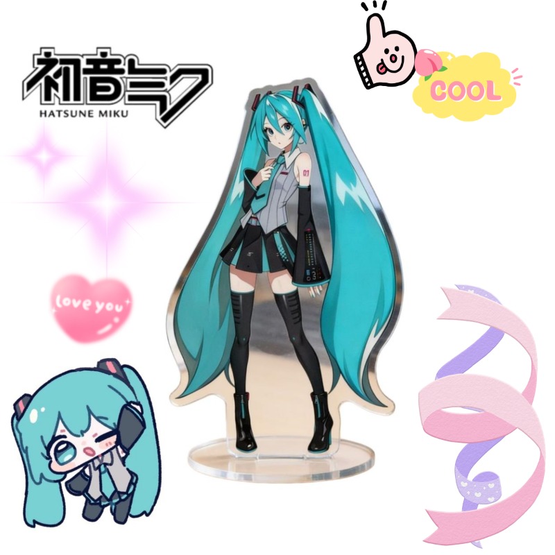 Hatsune Miku 10cm Acrylic Stan - Anime Cosplay And Costumes review and price