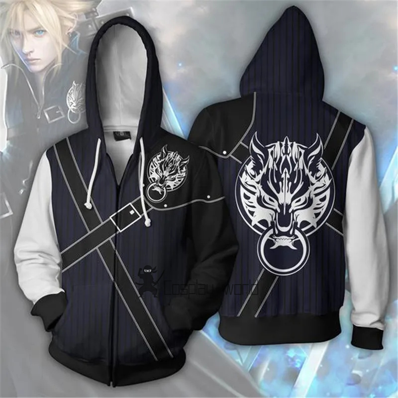 Final Fantasy Cosplay Hoodie Z - Anime Cosplay Series review and price