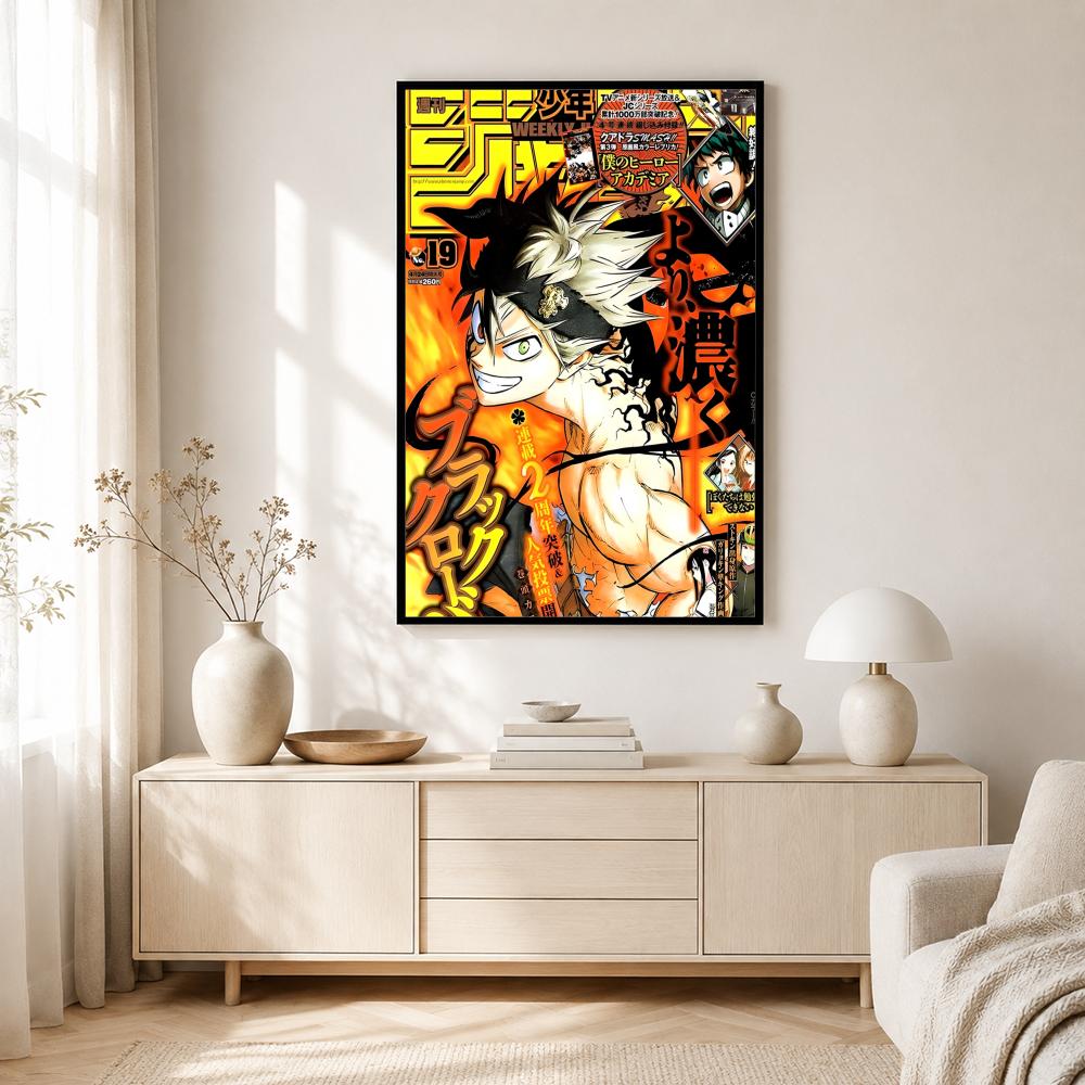 Anime Black Clover Poster Self - Black Clover Grimoire review and price