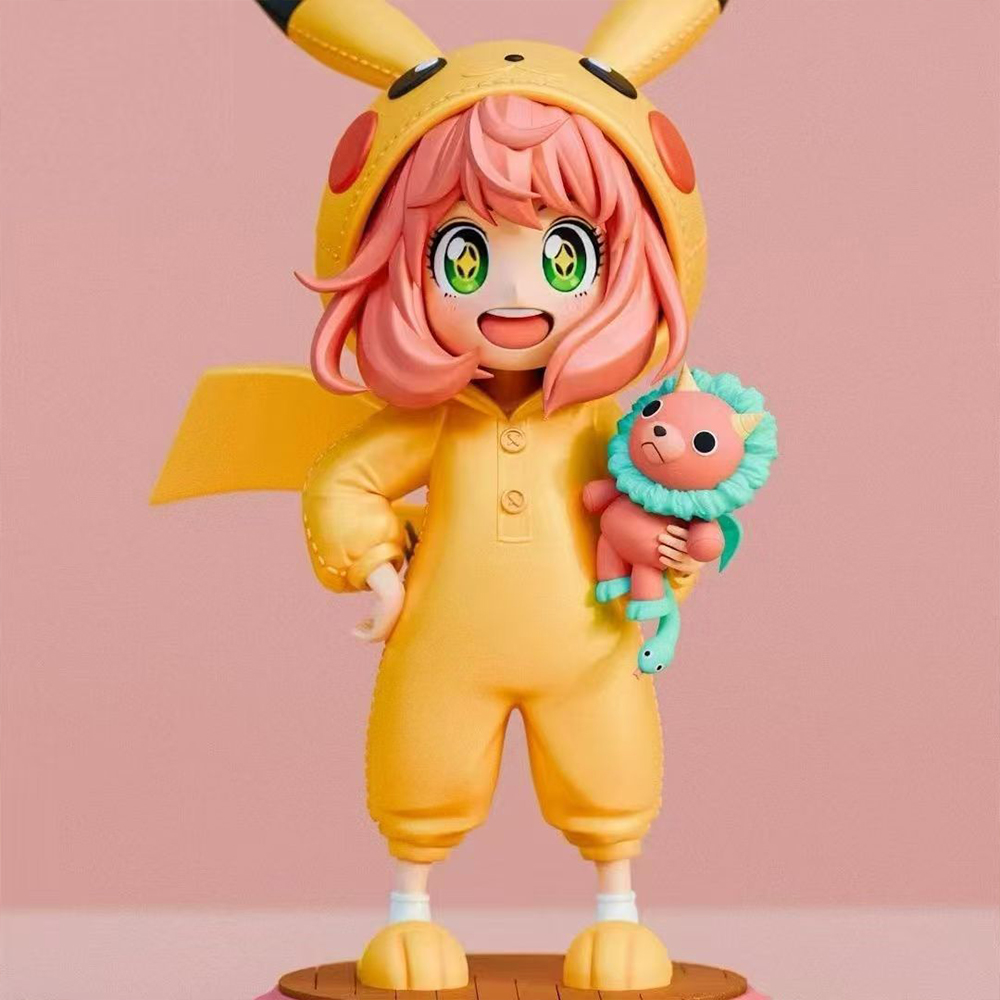 Kawaii Anya Forger X Pikachu C - Anime Cosplay Anya review and price