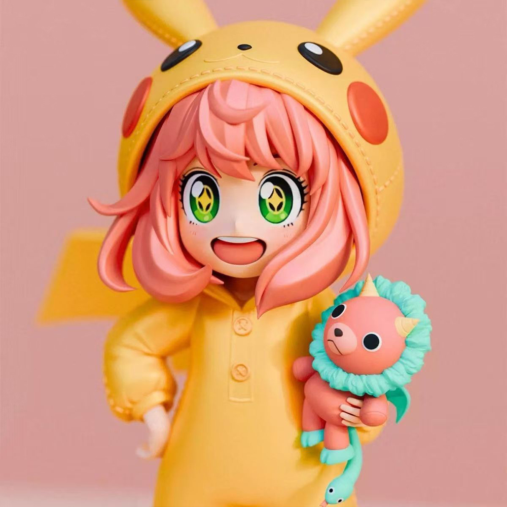 Kawaii Anya Forger X Pikachu C - Anime Cosplay Anya review and price