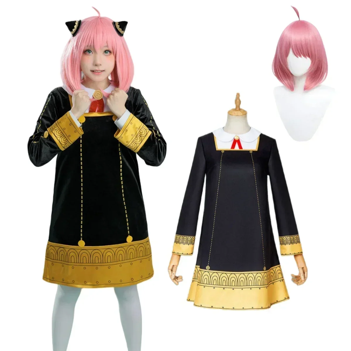 2026 Anime Anya Forger Cosplay - Anime Cosplay Anya review and price
