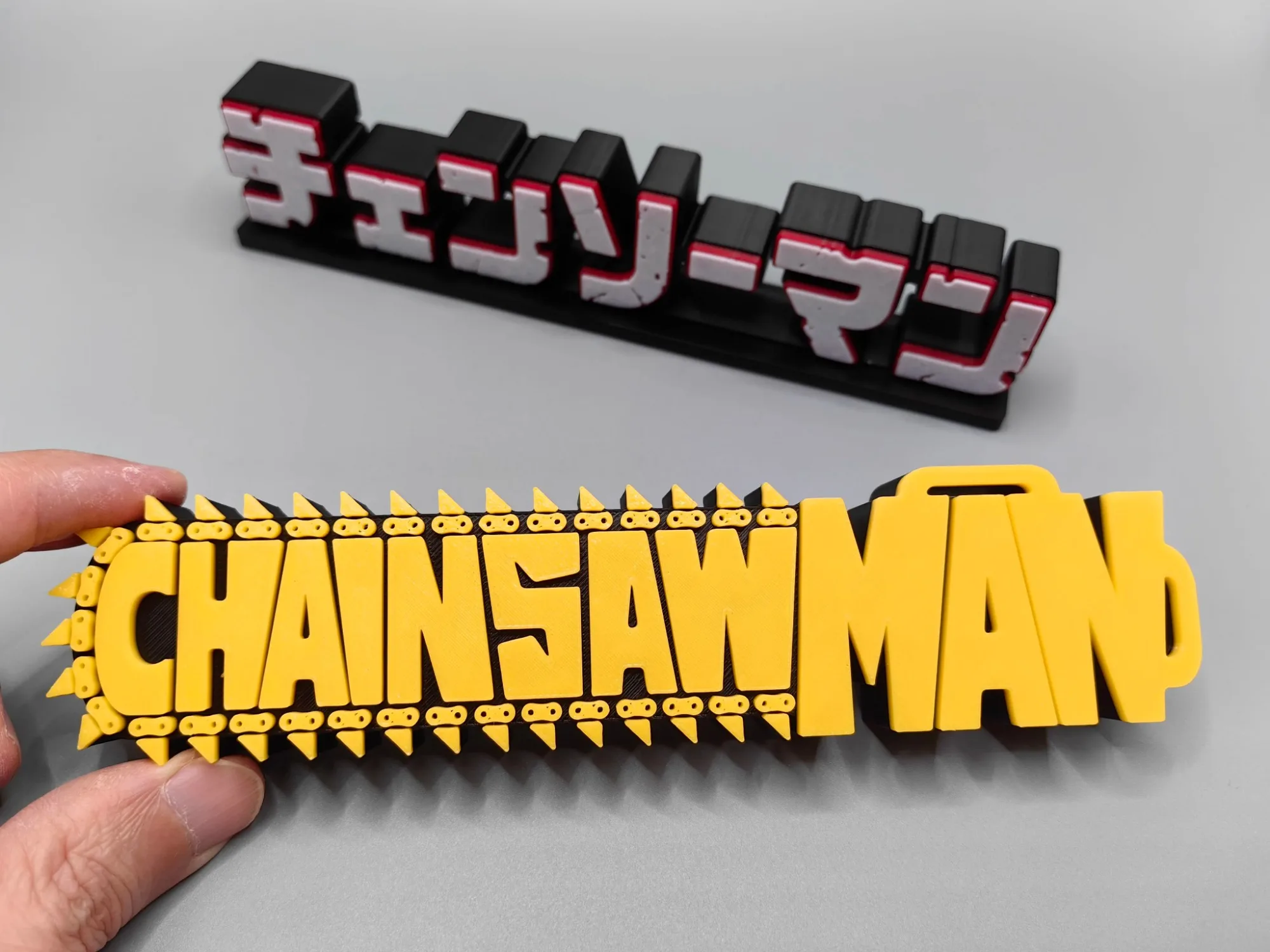Anime Chainsaw Man 3D Logo Mod - Chainsaw Man Cosplay review and price