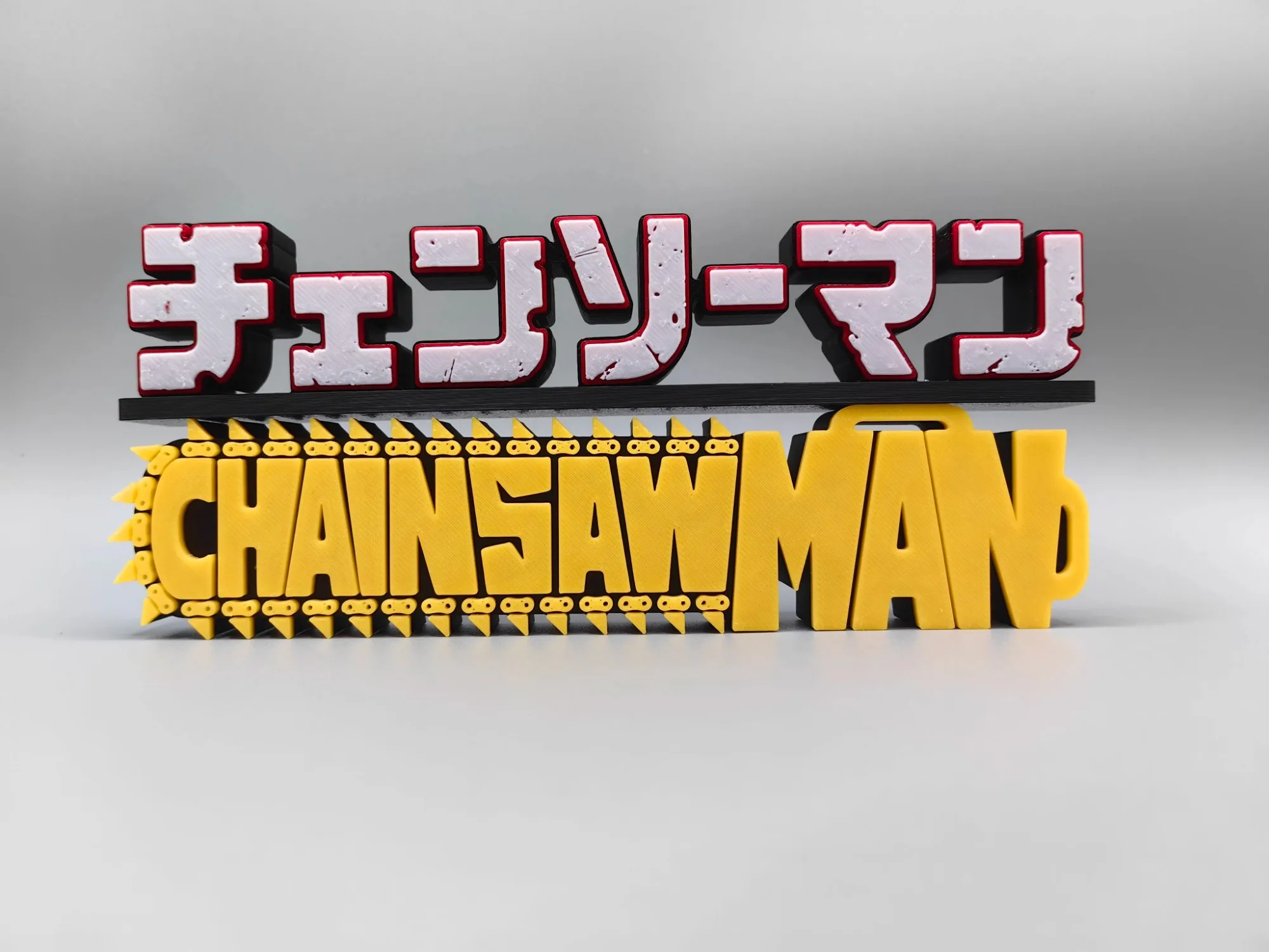 Anime Chainsaw Man 3D Logo Mod - Chainsaw Man Cosplay review and price