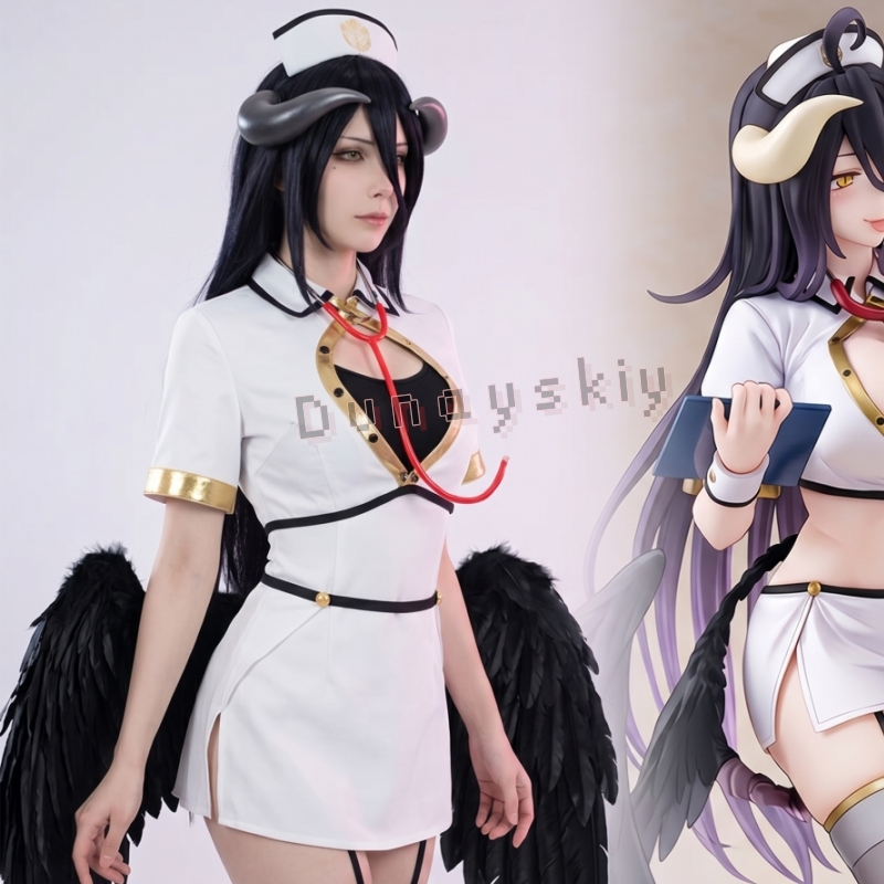 OVERLORD Albedo Gothic Angel N - Anime Cosplay Albedo review and price