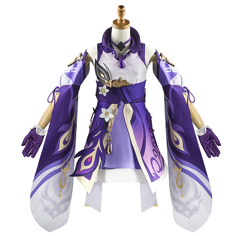 Genshin Impact Keqing Cosplay  - Anime Cosplay Women review and price