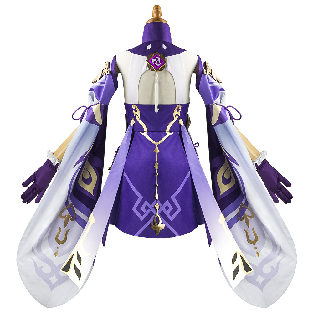Genshin Impact Keqing Cosplay  - Anime Cosplay Women review and price