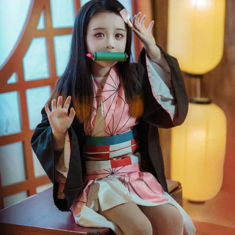 Anime Kamado Nezuko Cosplay Co - Demon Slayer Haori review and price