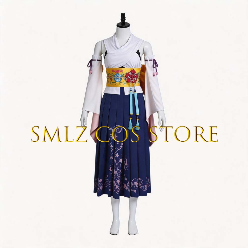 Smlz FFX Yuna Cosplay Anime FF - Anime Cosplay Women review and price