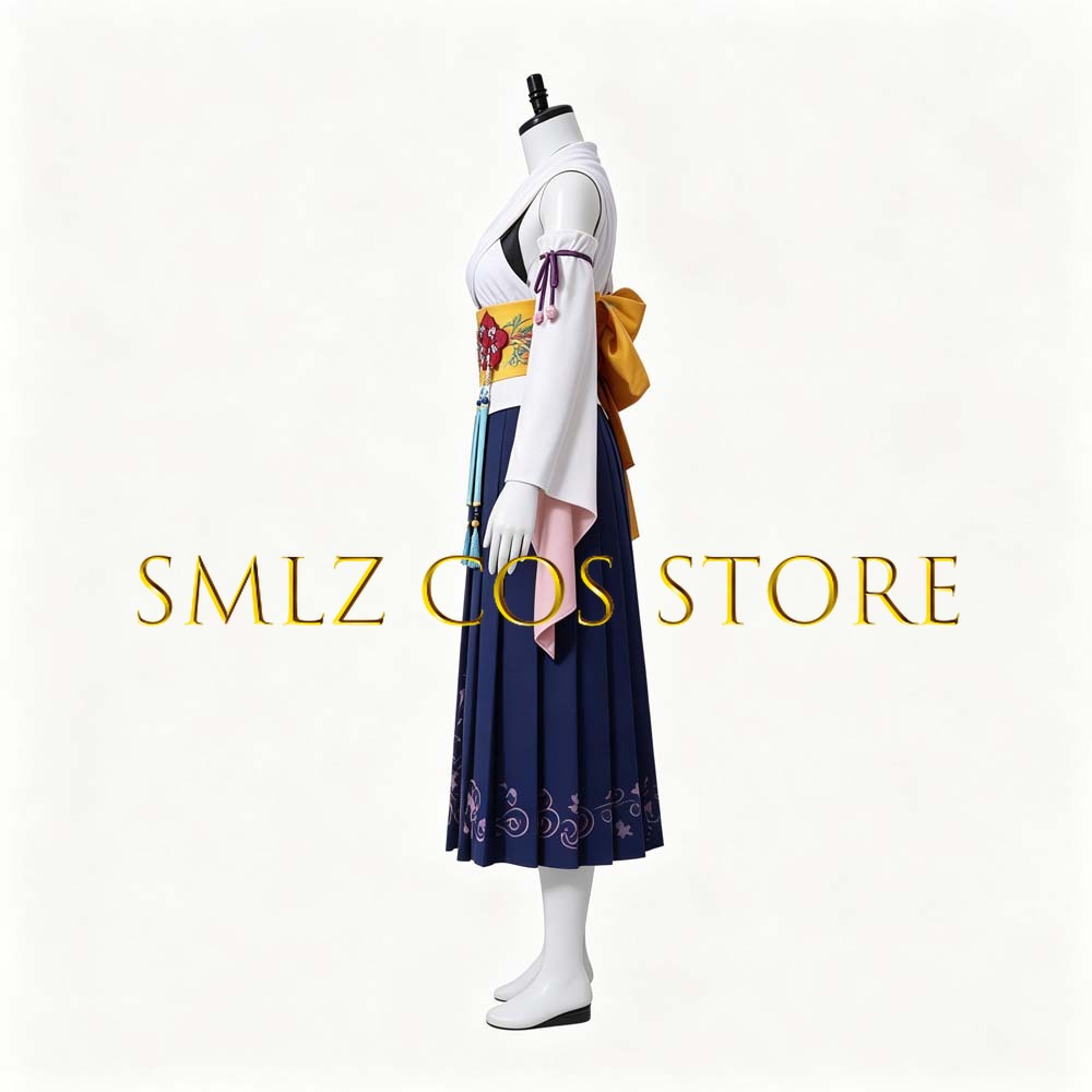 Smlz FFX Yuna Cosplay Anime FF - Anime Cosplay Women review and price