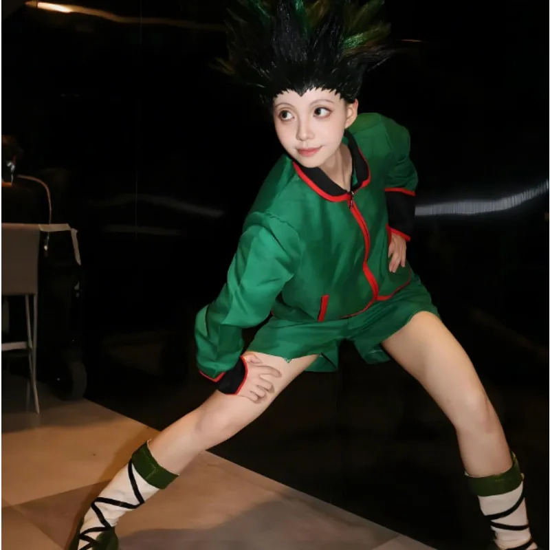 Anime X Hunter Gon Freecss Cos - Hunter X Hunter Uniform review and price