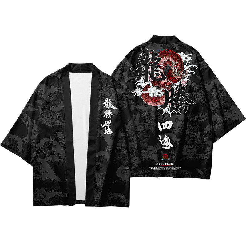 Samurai Crane Cardigan Flower  - Demon Slayer Haori review and price