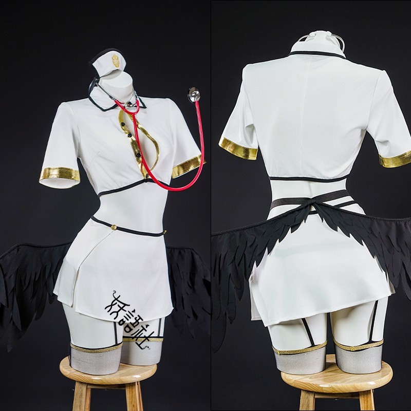 OVERLORD Albedo Nurse Cosplay  - Anime Cosplay Albedo review and price