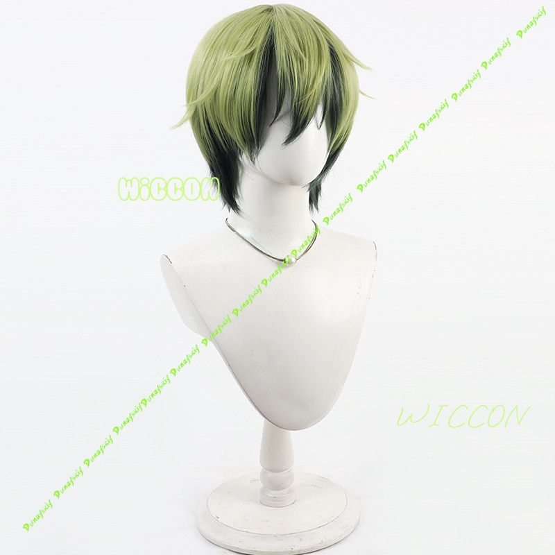 Naoya Zenin Cosplay Wig Green  - Cosplay Anime Black Hair review and price