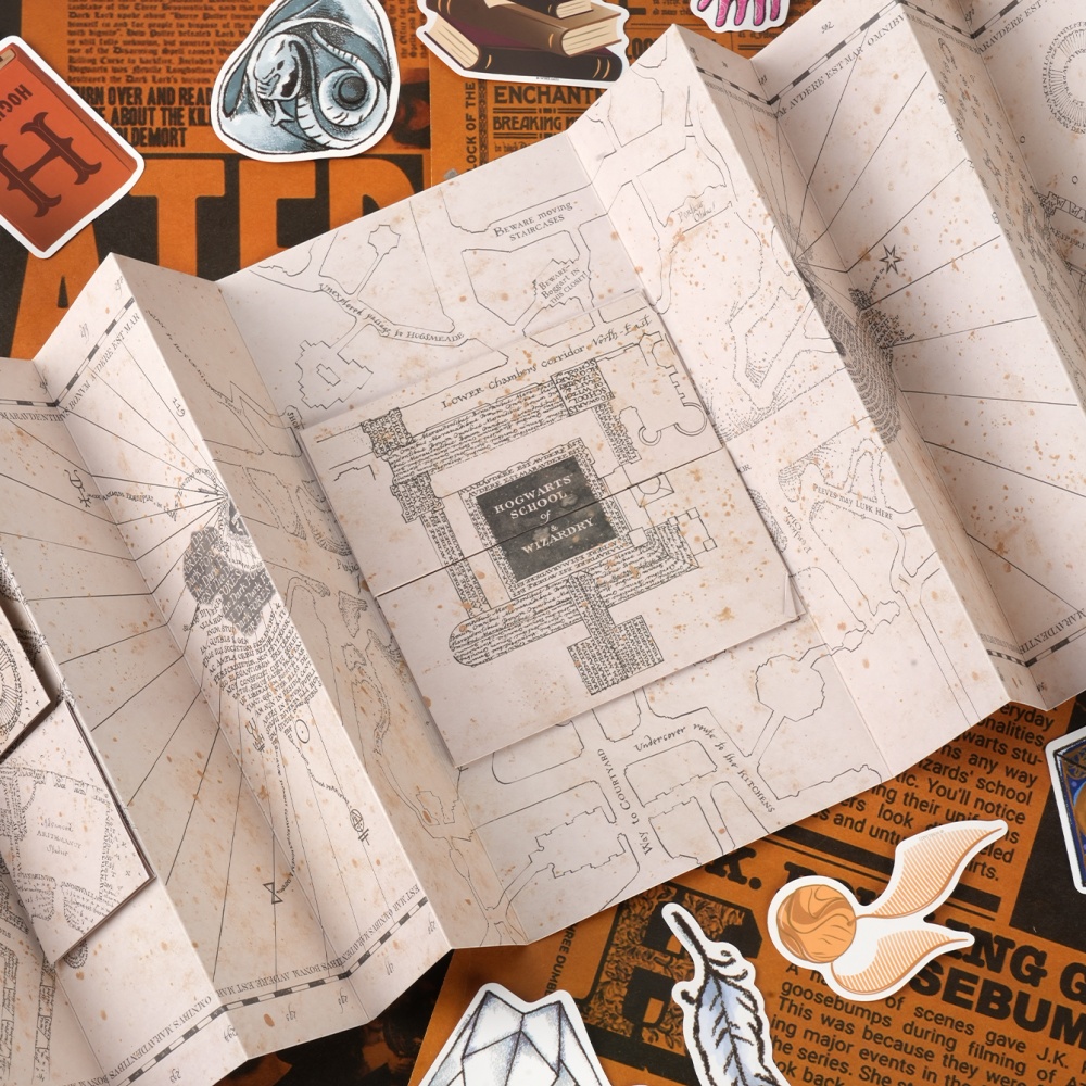 1PC Map Of The Marauder's Scho - Anime Cosplay And Costumes review and price